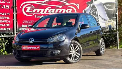 Preto Usado 2009 VW Golf VI Citadino | € 9.950 (Preço justo)