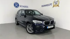 Azul Usado 2021 BMW X3 SUV | € 39.500 (Bom preço)
