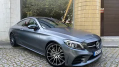 Cinza Usado 2020 Mercedes C300 AMG line Coupé | € 39.900 (Preço justo)
