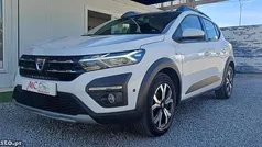Branco Usado 2021 Dacia Sandero Stepway Citadino | € 14.900 (Preço justo)