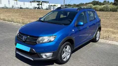 Azul Usado 2013 Dacia Sandero Stepway Citadino | € 7.250 (Super Preço)