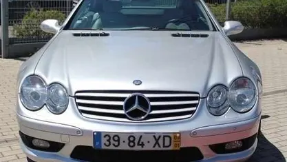 Usado Mercedes SL55 AMG AMG 500 HP (367 kW) 2003 Cinzento