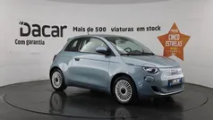 Azul Usado 2021 Fiat 500e Icon | € 16.899 (Preço justo)