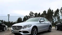 Cinza Usado 2018 Mercedes C180 Exclusive | € 22.500 (Preço justo)
