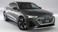 Cinzento Usado 2020 Audi e-tron SUV | € 38.950 (Preço justo)