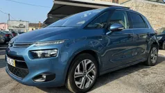 Azul Usado 2014 Citroën C4 Picasso Exclusive Monovolume | € 13.990 (Super Preço)