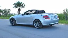 Cinzento Usado 2004 Mercedes SLK200 Cabrios | € 16.900 (Preço justo)
