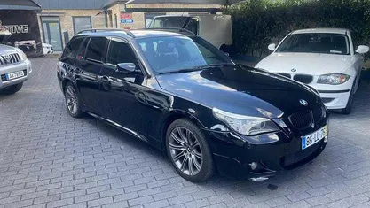 Preto Usado 2007 BMW 520 Sport Line Carrinha | € 7.950 (Preço justo)