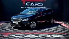 Preto Usado 2021 Peugeot 308 Allure Carrinha | € 17.900 (Preço justo)