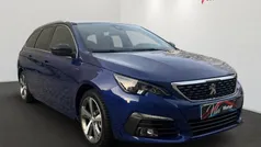 Azul Usado 2020 Peugeot 308 GT-line Carrinha | € 19.000 (Preço justo)