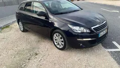 Preto Usado 2016 Peugeot 308 | € 10.900 (Preço justo)