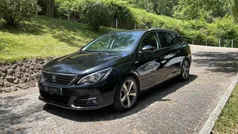Preto Usado 2020 Peugeot 308 Style Carrinha | € 14.850 (Preço justo)