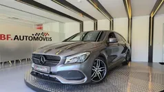 Cinzento Usado 2018 Mercedes CLA200 Shooting Brake AMG line Carrinha | € 27.500 (Preço justo)