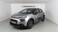 Cinza Usado 2022 Citroën C3 Feel Citadino | € 13.980 (Preço justo)