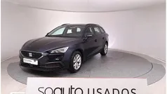 Azul Usado 2022 Seat Leon ST Carrinha | € 17.490 (Preço justo)