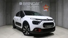 Branco Usado 2020 Citroën C3 PureTech Citadino | € 9.990 (Bom preço)