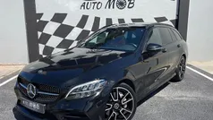 Preto Usado 2020 Mercedes C300 AMG line Carrinha | € 27.889 (Super Preço)