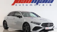 Cinza Usado 2023 Mercedes A200 AMG line Sedan | € 36.400 (Preço justo)