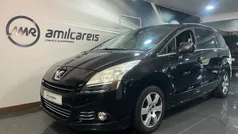 Preto Usado 2013 Peugeot 5008 Active Monovolume | € 10.900 (Preço justo)