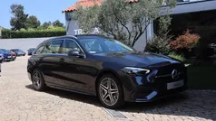 Castanho Usado 2023 Mercedes C300e AMG line Carrinha | € 46.950 (Preço justo)