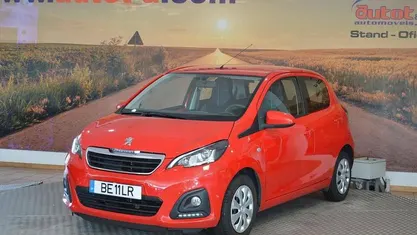 Usado Peugeot 108 Active 69 HP (50 kW) 2017 Vermelho Citadino