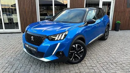 Azul Usado 2020 Peugeot 2008 GT-line SUV | € 20.850 (Preço justo)