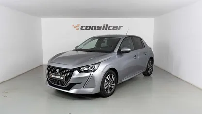 Cinza Usado 2021 Peugeot 208 Allure Citadino | € 14.480 (Preço justo)