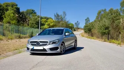 Usado Mercedes CLA200 Shooting Brake 136 HP (100 kW) 2015 Cinzento Carrinha