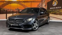 Cinza Usado 2015 Mercedes C300e AMG Carrinha | € 23.900 (Super Preço)