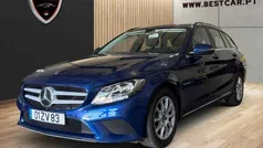 Azul Usado 2020 Mercedes C200 Carrinha | € 21.950 (Preço justo)