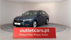 Azul violeta metalizado Usado 2021 Skoda Octavia Ambition Carrinha | € 18.950 (Preço justo)
