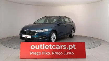 Azul violeta metalizado Usado 2021 Skoda Octavia Ambition Carrinha | € 18.950 (Preço justo)