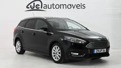 Preto Usado 2018 Ford Focus Titanium Carrinha | € 12.900 (Preço justo)
