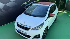 Branco Usado 2017 Peugeot 108 Roland Garros Citadino | € 10.950 (Preço justo)