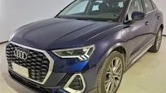 Azul Usado 2021 Audi Q3 SUV | € 35.900 (Preço elevado)