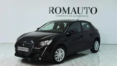 Preto Usado 2022 Peugeot 208 Active Citadino | € 17.900 (Preço justo)