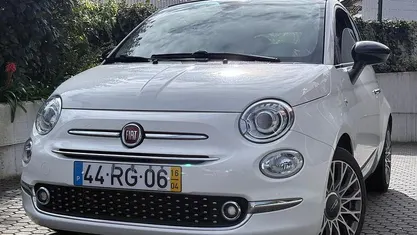 Branco Usado 2016 Fiat 500C Lounge Cabrios | € 11.450 (Preço justo)