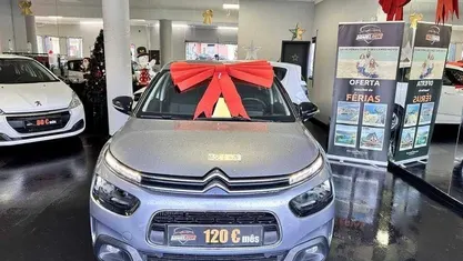 Usado Citroën C4 Cactus Feel 110 HP (80 kW) 2018 Cinzento Citadino