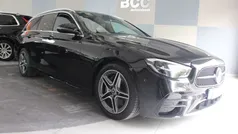Preto Usado 2021 Mercedes E220 AMG line Sedan | € 45.990 (Preço justo)