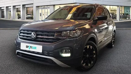 Cinzento Usado 2023 VW T-Cross Life SUV | € 18.750 (Preço justo)