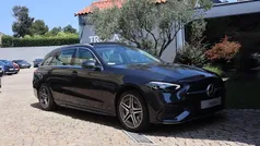 Castanho Usado 2023 Mercedes C300e AMG line Carrinha | € 46.950 (Preço justo)