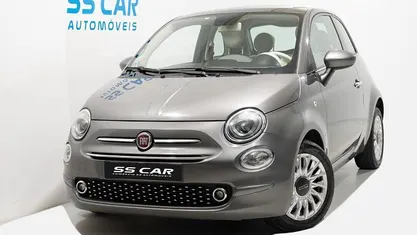 Cinza Usado 2019 Fiat 500 Lounge Citadino | € 12.990 (Preço justo)