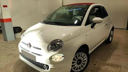 Branco Usado 2020 Fiat 500C Lounge Cabrios | € 14.250 (Preço justo)