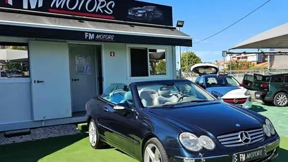 Usado Mercedes CLK200 Elegance 163 HP (119 kW) 2006 Azul Cabrios