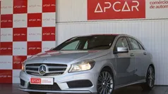 Cinza Usado 2014 Mercedes A200 AMG line | € 15.950 (Bom preço)