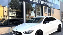 Branco Usado 2019 Mercedes CLA180 AMG line Sedan | € 26.750 (Preço justo)
