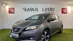 Cinza Usado 2021 Nissan Leaf N-Connecta Citadino | € 15.850 (Bom preço)