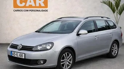 Usado VW Golf VI 105 HP (77 kW) 2009 Cinzento Citadino