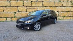 Preto Usado 2021 Peugeot 308 Allure Carrinha | € 18.950 (Preço justo)