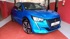 Azul Usado 2020 Peugeot e-208 GT Citadino | € 21.490 (Preço justo)